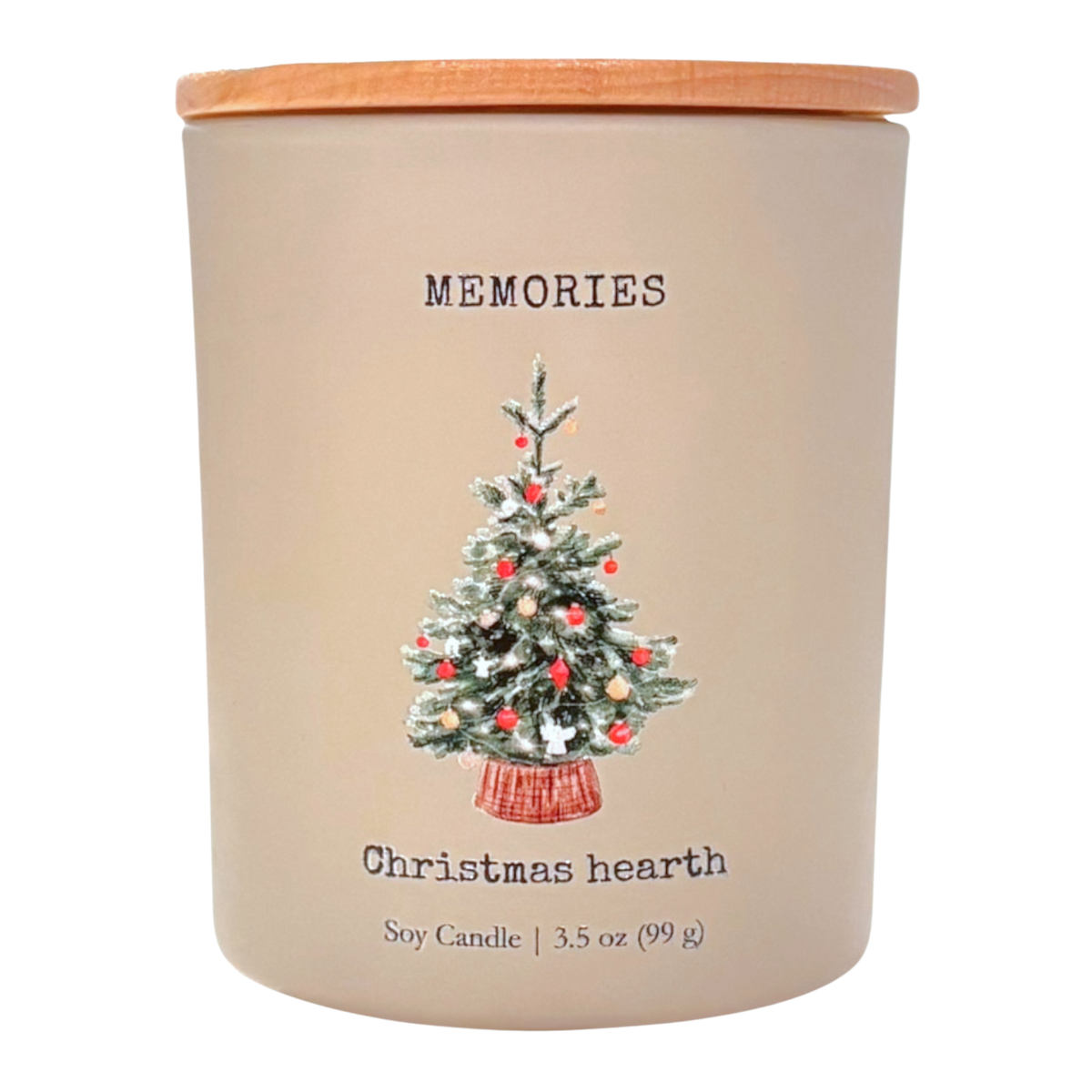 Christmas Hearth Travel Size Candle (3.5 oz)