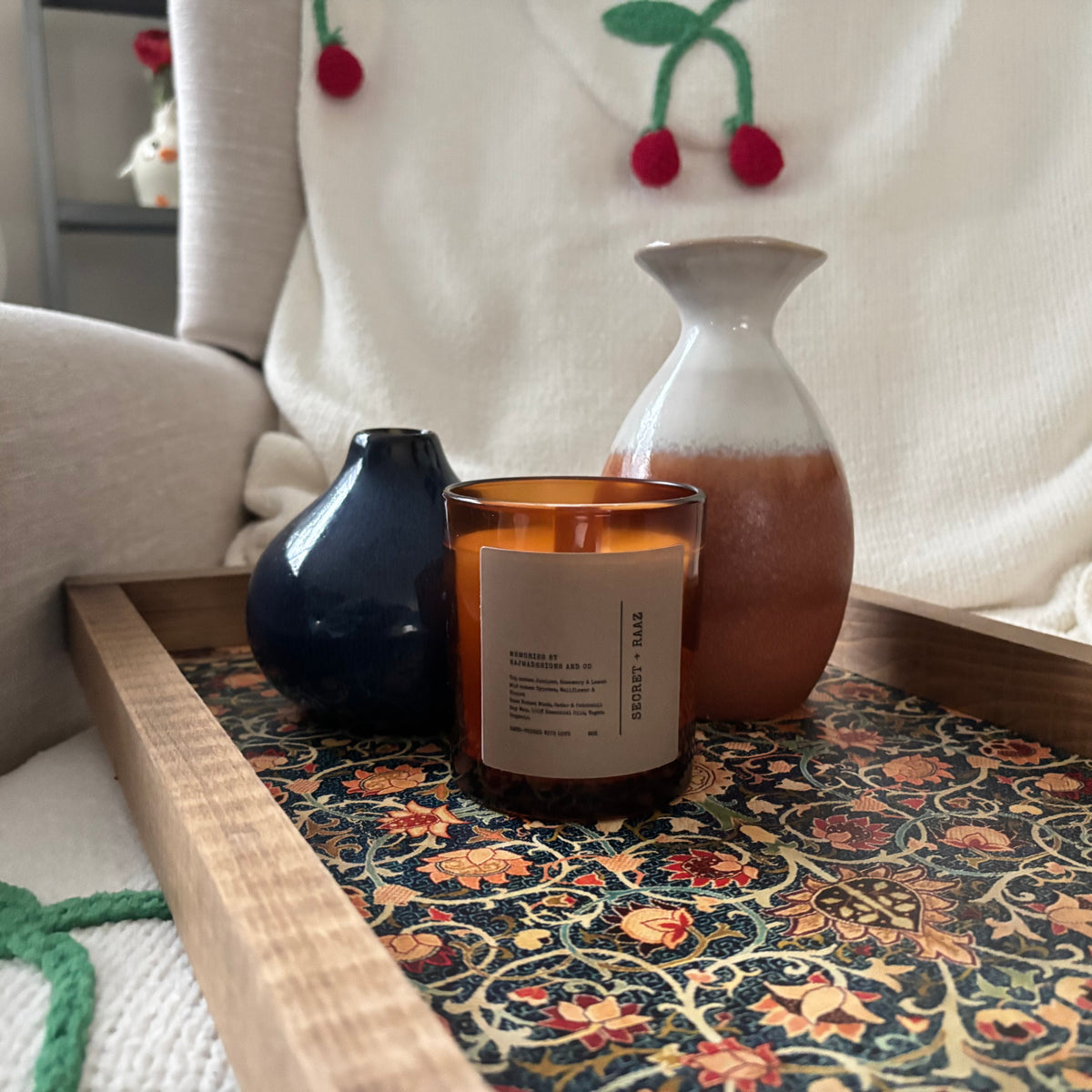 Earth & Bloom Candle Trio | Memories Maison