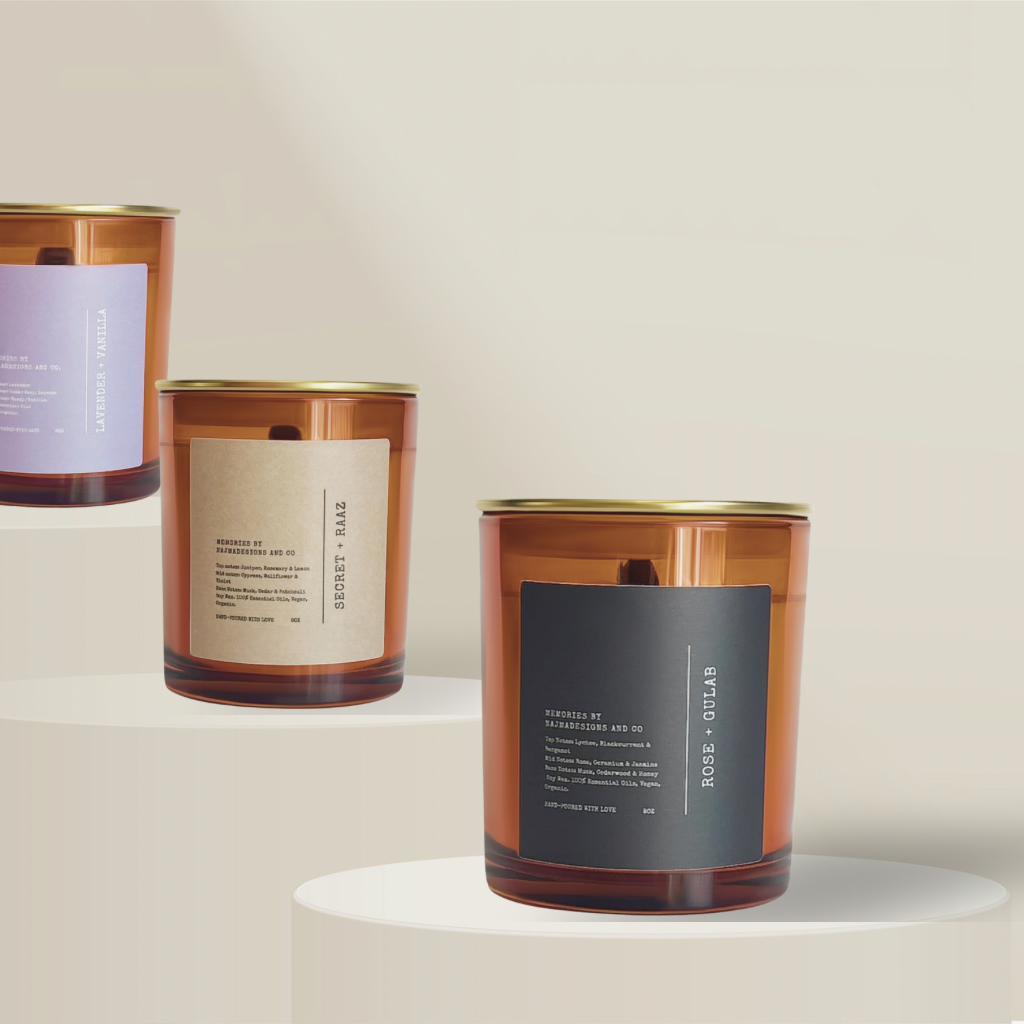 Earth & Bloom Candle Trio | Memories Maison
