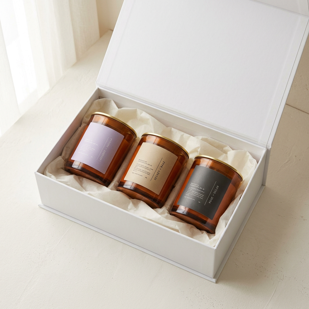 Earth & Bloom Candle Trio | Memories Maison